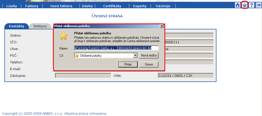 Funknost Pidat k oblbenm polokm
