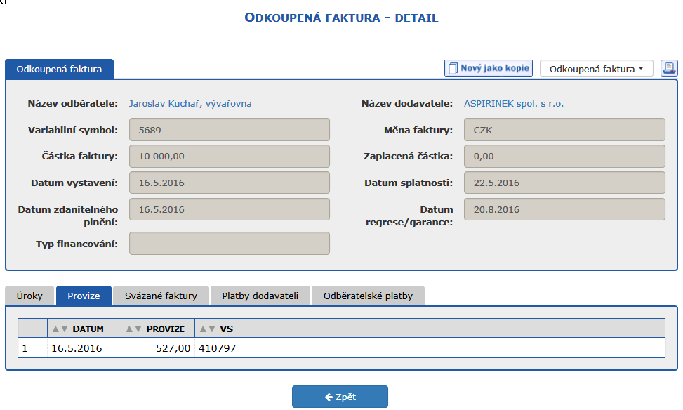 Zloka Provize