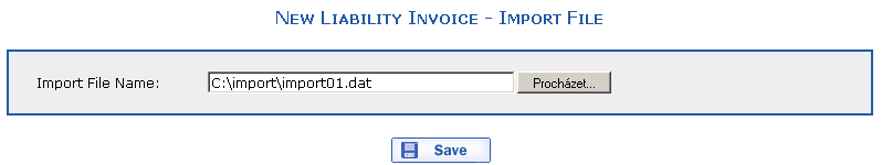 Batch Import dialog