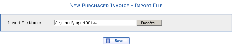 Batch Import dialog